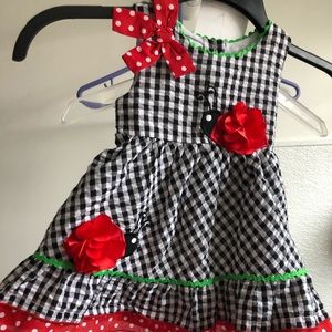 Brand New 12 Month Ladybug Dress